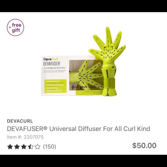 DEVAFUSER® Universal Diffuser For All Curl Kind - Picture 4 of 4